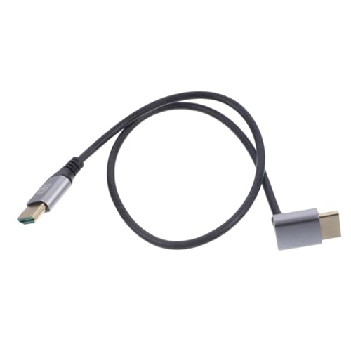 ifundom Male to Male Video Cable Upward Angle for Easy Connection to Tv and Monitor Flexible Design for Home Theater Gaming Consoles and Multimedia Devices