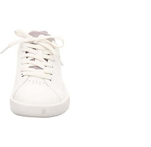 On Womens The Roger Advantage Textile Synthetic White Lilac Trainers 8 US3