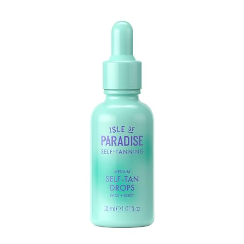 Best Self-Tanner Dermatologist Recommended: What Actually Works on Skin Over 50 10 Isle of Paradise Self Tanning Face & Body Drops- Medium, Self Tanner Drops for a Natural Bronze, Long-lasting Tan, Cruelty Free, Fragrance Free & Dermatologist-Approved, 1.01 fl. oz
