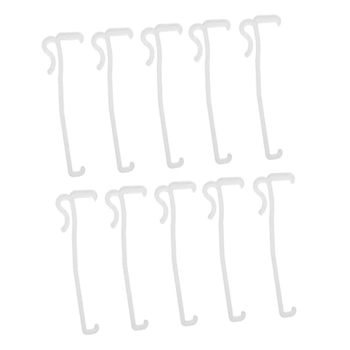 ZUNOXAZ 10piezas Clips para Paneles Ciegos De Duraderos y Resistentes Al Agua Hogar Uso Diario Clips De Soporte