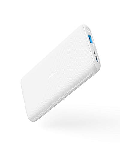 Anker PowerCore Lite 10000mAh, USB-C Input (Only), High Capacity Portable Charger, Slim and Light External Battery for iPhone, Samsung Galaxy, and More