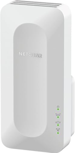 NETGEAR Nighthawk EAX12 WiFi 6 WLAN Mesh Repeater AX1600 WLAN Verstärker, bis zu 100 m² & 15 Geräte, Dual-Band WiFi Geschwindigkeit bis 1600 MBit/s, Smart Roaming