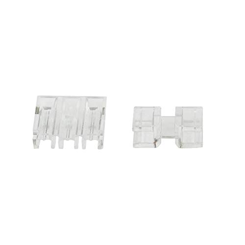 Clear plastic load bar and wire guide components for RJ-45 connector