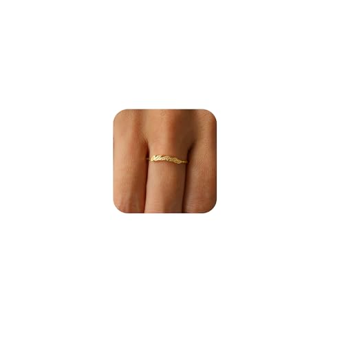 Olive Branch Leaf Ring for Women 925 Sterling Silver Leaves Rings 14K Plated Gold Stackable Rings for Her Promise Wedding Valentine's Day Christmas Back to school season Wedding Jewelry Gifts