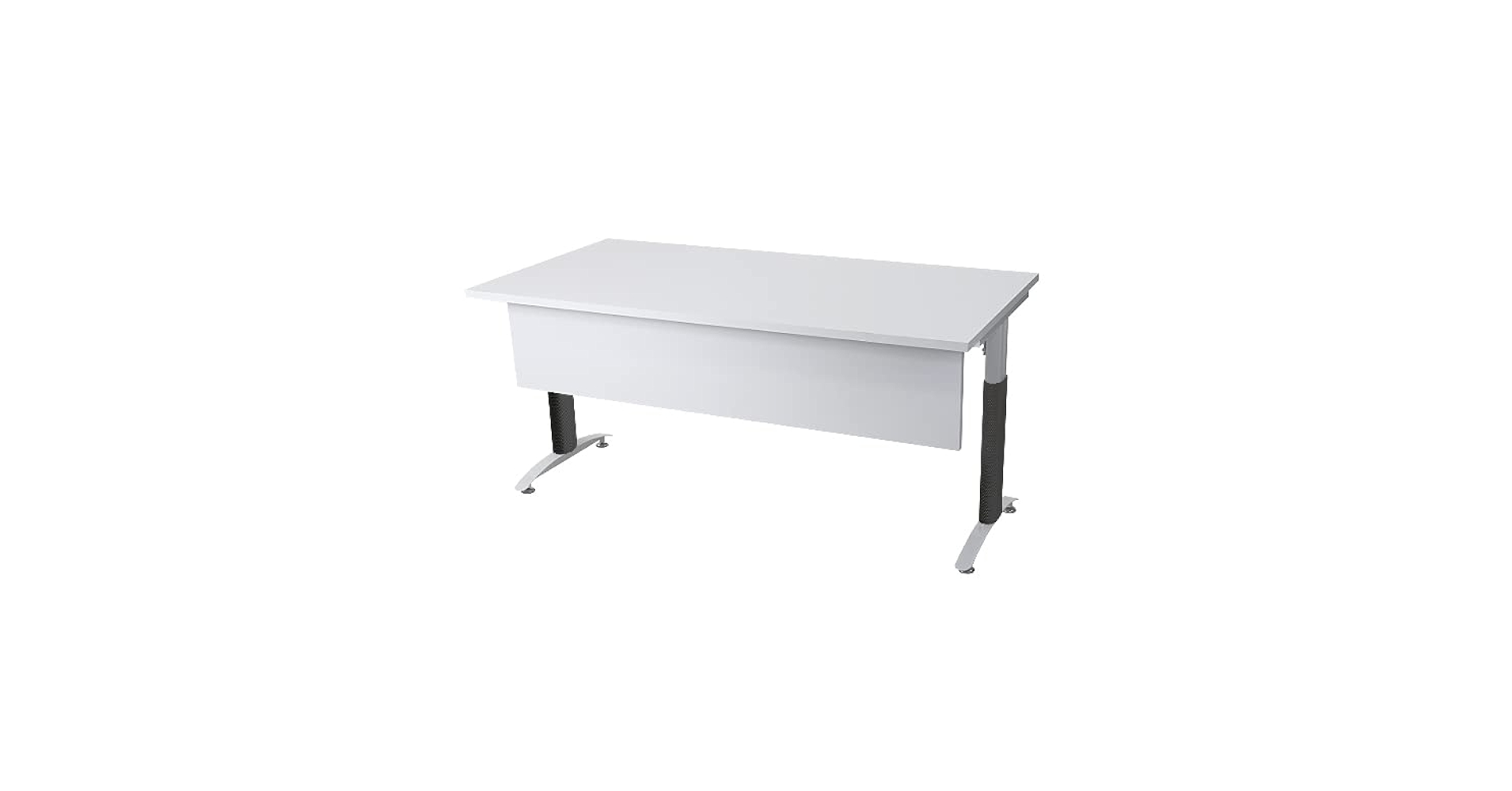 ホワイト オフィステーブル 1800mm THE TABLE / ホワイトオーク × White Steel × W181 - 300cm D40