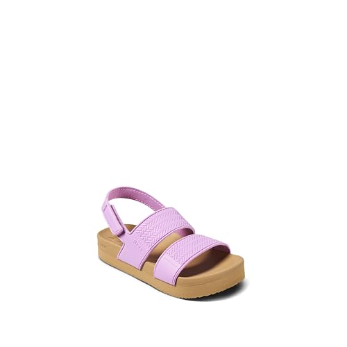 Image of REEF Girls Toddler /Little Kid Water Vista Platform Sandal, Water Friendly, Adjustable Strap