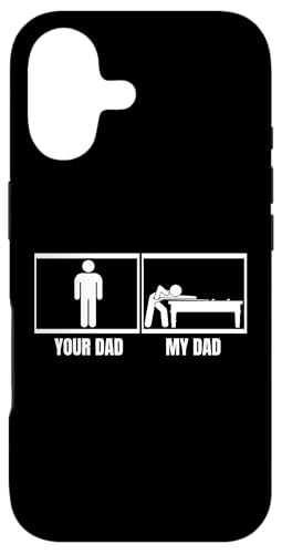 Pool Player Your Dad My Dad Daughter Son Funny �r�����[�h �X�}�z�P�[�X iPhone 17 �p
