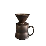 GMBYLBY Modern Ceramic V 60 Hand Brewing Coffee Maker 460ml Fashion Maker for Consistent Result in Any Kitchen Ceramic Set
