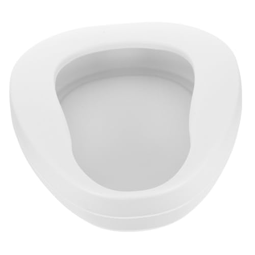 SOPOTUTU Bettpfanne für Frauen Ergonomisch Gestaltet aus Stabilem Kunststoff Auslaufsicher Leicht und Tragbar Geeignet für Krankenhaus und Häusliche Pflege Komfortabel für Bettlägerige