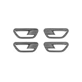 Matériau : fabriqué en plastique ABS, stable et résistant, ne se décolore pas, résiste à l'usure et aux rayures. N'affecte pas l'utilisation des fonctions d' de la voiture, agréable au toucher.