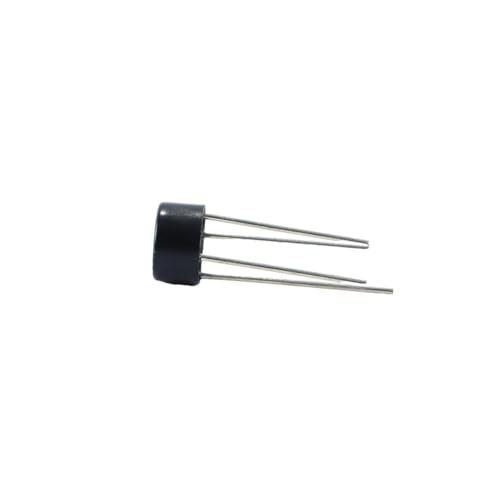 Alide 50 Stück Brückengleichrichterdiode 2W10 2A 1000V Vollwelle Einphasig Silikon Elektronischer DIP 4Pin Gleichrichter für PCB-Stromversorgung