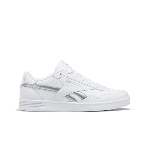 Reebok Royal TECHQUE T, Sneakers, White/Plamet/White, 35 EU, White/Silver Metallic/White, 2.5 UK