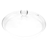 Homoyoyo Hochborosilikat glas Topfdeckel Hitzebeständig Transparent Passend für Kochtopf Anti...