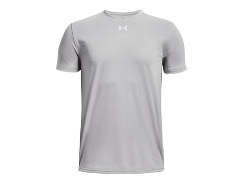 Under Armour Youth Team Tech Short Sleeve Shirt YXL Mod Gray