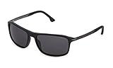 police brille fielmann Colour: 703 Black Police Unisex SPLC37 Sunglasses, Matt/Sandgestrahltes Schwarz, 60