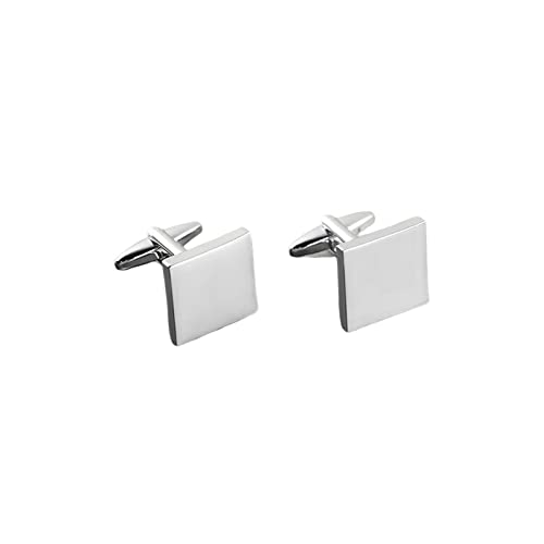 KAYLRE Herren Hochzeit Manschettenknöpfe Cufflinks Edelstahl Manschettenknopf,