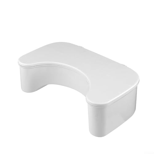 Sgabello da bagno per un migliore movimento intestinale, materiale PP igienico e design omico, ideale per l'uso del WC, favorisce la salute e la salute