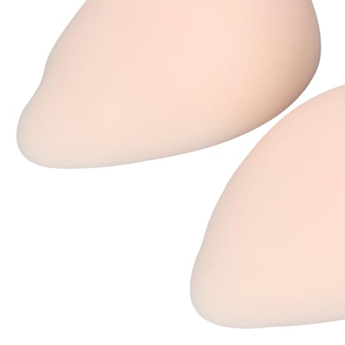 2 Peças de Mama Em Forma de Lágrima, Nova Pele de Silicone Simulada Em Formato de Gota de água, Prót