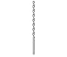 GUHRING 9005020047000 GT100 HSS Parabolic Extension Drill, Extra Long, 130 Degree, 185 mm Overall Length, 4.7 mm, 13 (Pack of 10)