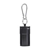 FGJHJTXHSG Posacenere tascabile Mini posacenere con moschettone, scatola portacenere portatile for sigaretta, pratici accessori for fumatori for uso esterno