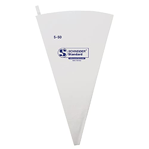 Poche à pâtisserie Schneider GT130 en coton lavable de 50 cm pour grands gâteaux