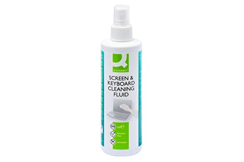 Q-Connect Screen and Keyboard Cleaning Fluid 250ml KF04502