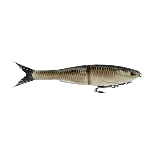 Berkley PowerBait® Nessie Glide Bait, Shad, 7 in, Fishing Bait with Irresistible Flavor, Soft Swimbait Ideal for Bass Fishing, Equipped with Fusion19 Hook