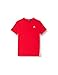 Le Coq Sportif Garçon Tee N°1 Le Coq Sportif Enfant Bat No 1 Manches Courtes T Shirt pour 8 A s Gar on Rouge lectro, Rouge Electro, ans EU