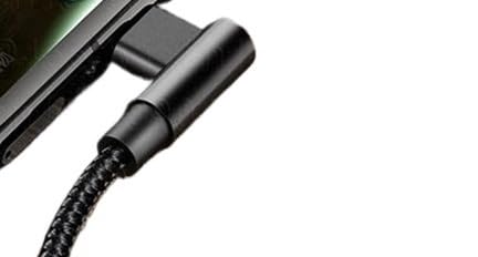 100 W L Kolanko Typ C na USB C Kabel PD Quick Char*/ge 4.0 3.0 USB-C (Double Bend USB-C, 2 m)