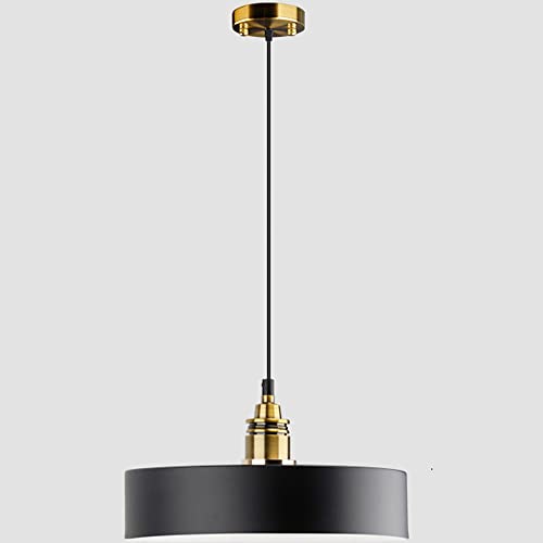 SteFik Modern Ultra Thin Chandelier Pendant Light Fixture Macaron Color Round Shade Table Top Lighting Hanging Lamp E27 Base Home Kitchen Lighting Tools & Home Improvement,Pendant