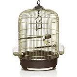 Imac 5-04824 Bird Cage Milly, 33 x 48 cm, Gold and Brown