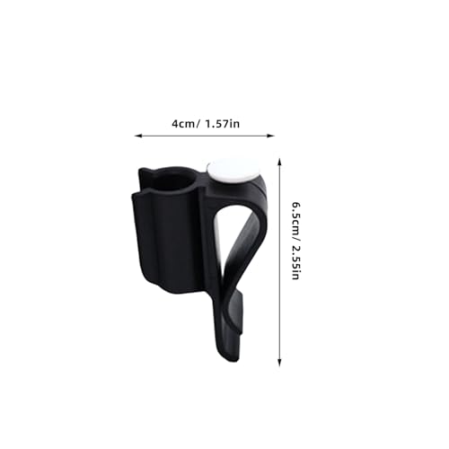 POPETPOP Golf Club Bag Clips On: 14 Pack Plastic Putter Clamp Holder Organizer - Durable Golf Accessories for Men Women Golfer (Black) by POPETPOP - Image 2