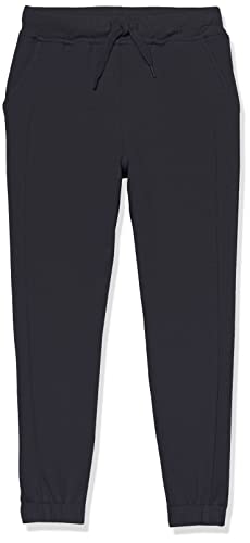 Nautica Pantalones Deportivos para Uniforme Escolar, Cintura elástica con Cierre de cordón, Tela elástica de Rendimiento Pantalones Informales para Niñas, marino, 10 Extra amplio