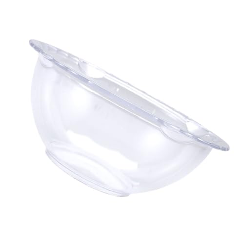 Beaupretty Transparentes Waschbecken 9X9X4 Zoll Reinigungsbecken Für Kosmetikpinsel Gesichtswäsche Zuhause Salon Schlafsaal Praktisch Und Stilvoll