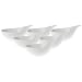 Produktbild Villeroy & Boch Flow Dessertschalen 6er Set, 16 x 13 cm, Servierschälchen mit geschwungener Form, Premium Porzellan, Weiß