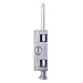 Sliding Door Lock for Window Glass Patio Doors : Toledo Locks' Best TDP-02S (Keyed Alike Yale Keyway)