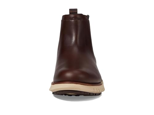 Cole Haan Mens Zerogrand Remastered Waterproof Chelsea Boot, Dark Coffee/Dark Roast/Oxford Tan, 10-M US