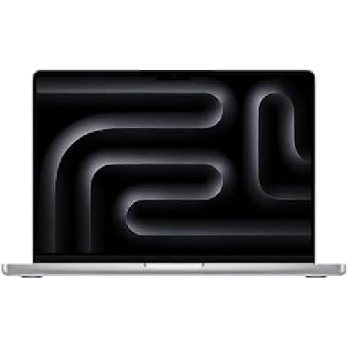 Apple MacBook Pro 2024, Apple M4 Chip with 10‑core CPU and 10‑core GPU (14-inch, 16GB RAM, 512GB SSD Storage) (QWERTY English) Silver (Renewed Premium)