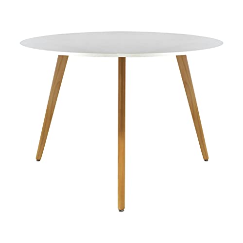 Opiniones y reviews de Comedor Redondo - los más vendidos. 40 MUNDO IN MUEBLES Mesa Frankfurt-Eames Redonda Blanco 100cm, Cocina, Comedor, Negocio, Muebles para Cocina Redonda Eames Circular Desayunador 2-4 Personas