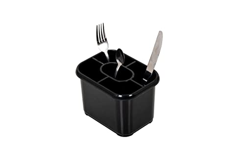 Addis Cutlery Drainer In Soft Black 571711