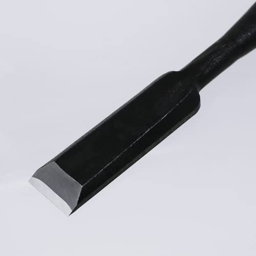 Kakuri Japanese Wood Chisel For Woodworking 3/4" (18Mm), Made In Japan, Japanese Chisel Oire Nomi, Razor Sharp Japanese High Carbon Steel Blade, White Oak Wood Handle #TOP1