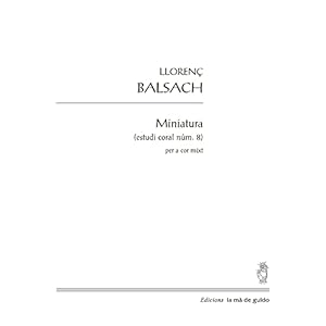 Miniatura (estudi coral núm. 8) (Catalan Edition)