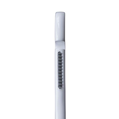 NAHANCO 20517 Wooden Top Hanger, Flat, 17", High Gloss White Finish (Pack of 100) - Thumbnail 4