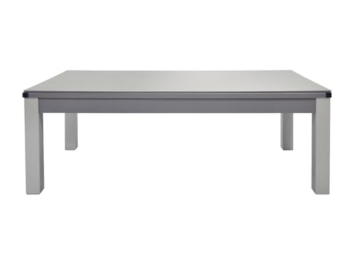 Vente-unique - Table Transformable - Billard & Ping-Pong Balthazar - 213 * 112 * 81.5cm - Gris – vue 2