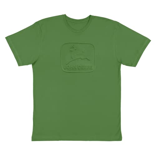 T-shirt John Deere pour homme avec motif graphique vintage en relief style agricole