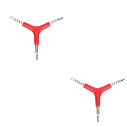 NOLITOY 2pcs Portable Way Bike Repair Wrench Y-Shape Design for Mountain Lightweight and Convenient Tool for Outdoor Cycling and Repairs for Cyclists