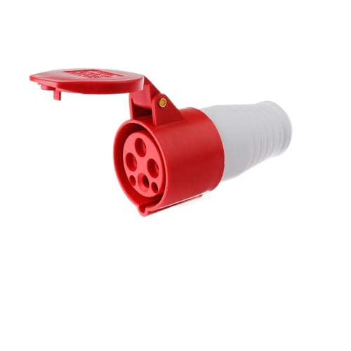 �h���H�Ɨp�v���O�ƃ\�P�b�g�R�l�N�^ �I�X�ƃ��X 3�c 4�c 5�� 16A/32A ���o�[�X�v���O(4 Core 16a Connector)