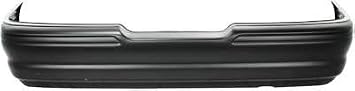 Go-Parts - Rear Bumper Cover for Ford Escort 1991-1996, Primed Ready to Paint, Hatchback, Excluding GT Model, Replacement 1992 1993 1994 1995