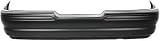 Go-Parts - Rear Bumper Cover for Ford Escort 1991-1996, Primed (Ready to Paint), Hatchback, Excluding GT Model, Replacement 1992 1993 1994 1995