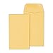 Staples Gummed #3 Currency Envelopes, 2.5-inch x 4.25-inch, Brown, 1000/Carton (ST19847-CCVS)